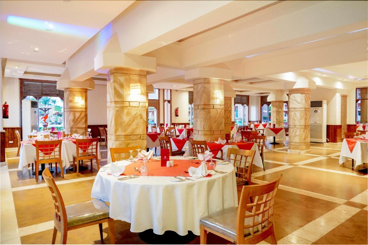 Hotel Charmillion Club Aquapark Sharm el Sheikh Esterno foto The restaurant