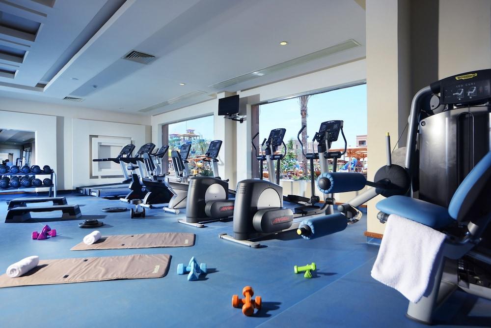 Hotel Charmillion Club Aquapark Sharm el Sheikh Esterno foto The gym at the hotel