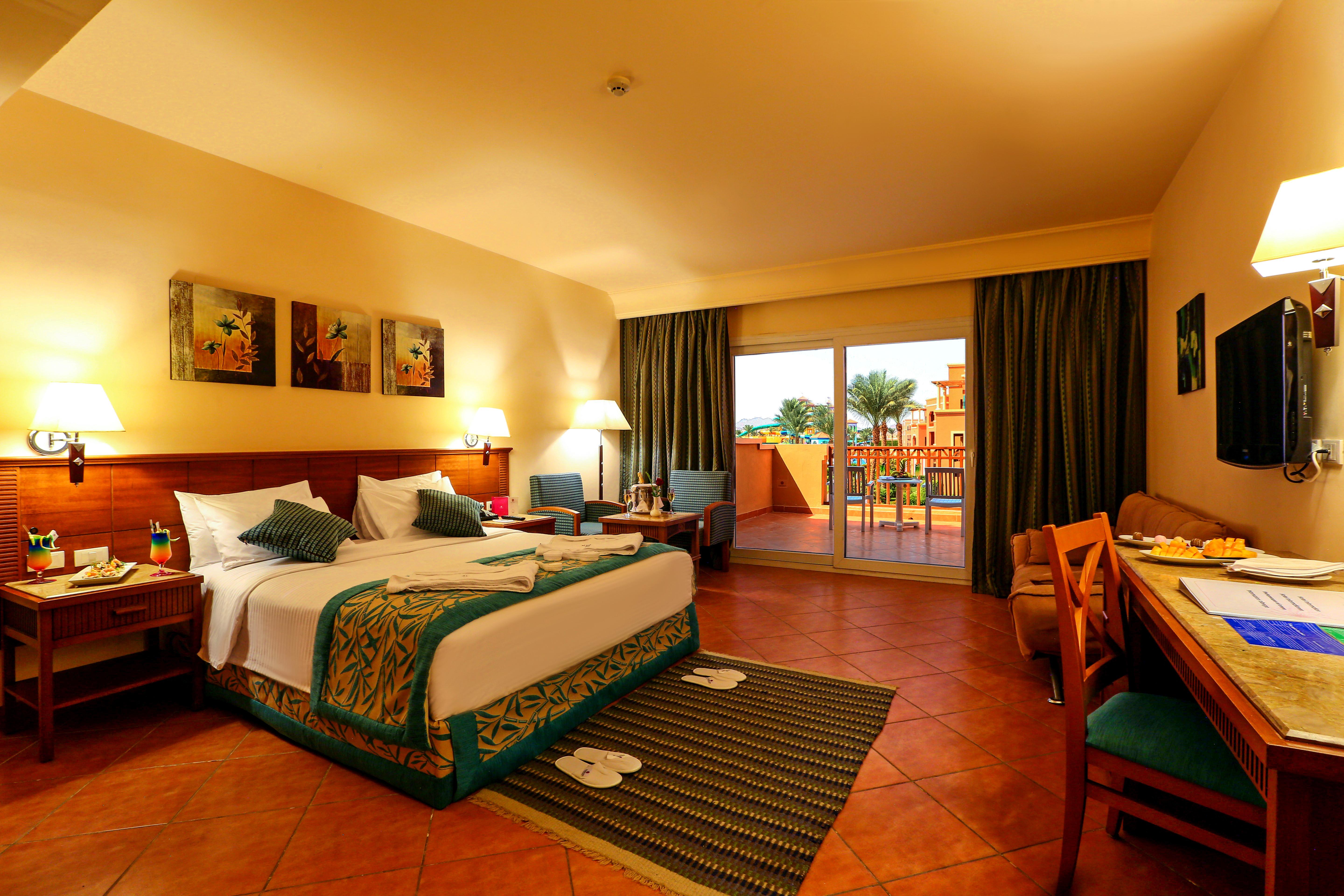 Hotel Charmillion Club Aquapark Sharm el Sheikh Esterno foto A room at the Hilton Sharm El Sheikh